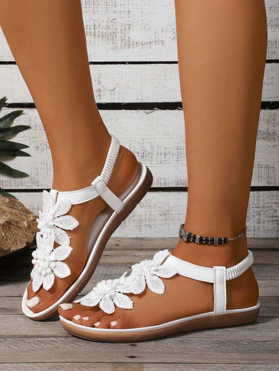 Alina | Floral Orthopedic Sandals