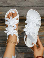 Alina | Floral Orthopedic Sandals