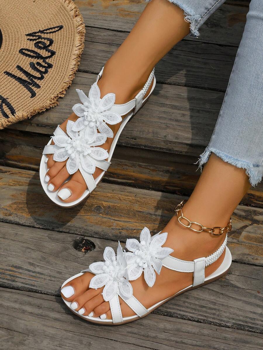 Alina | Floral Orthopedic Sandals