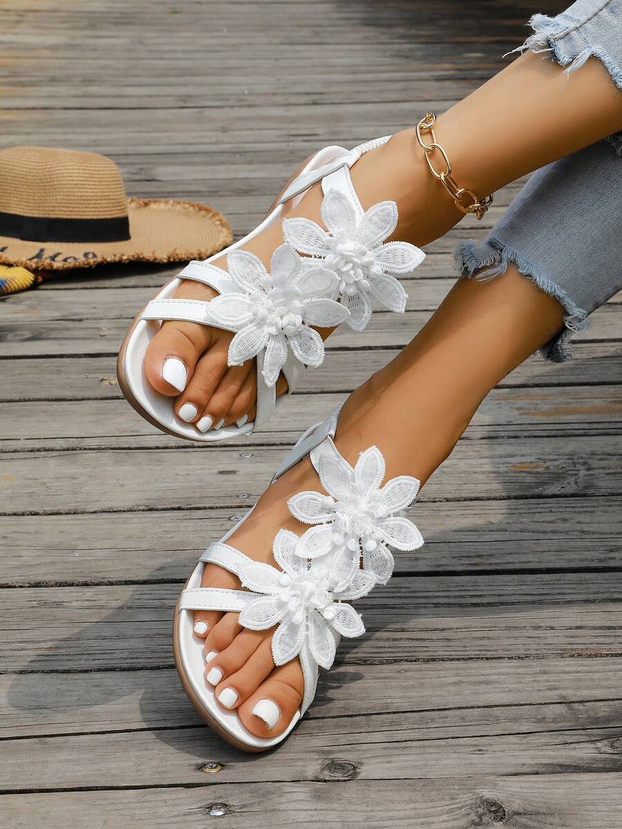 Alina | Floral Orthopedic Sandals
