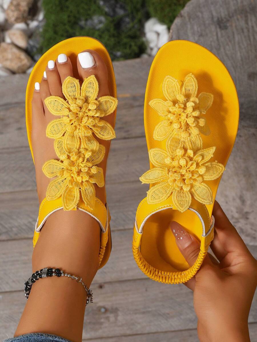 Alina | Floral Orthopedic Sandals