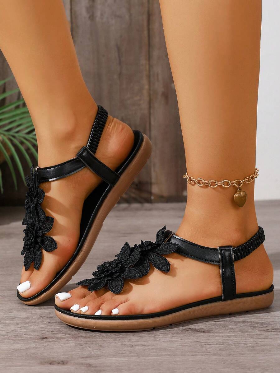 Alina | Floral Orthopedic Sandals