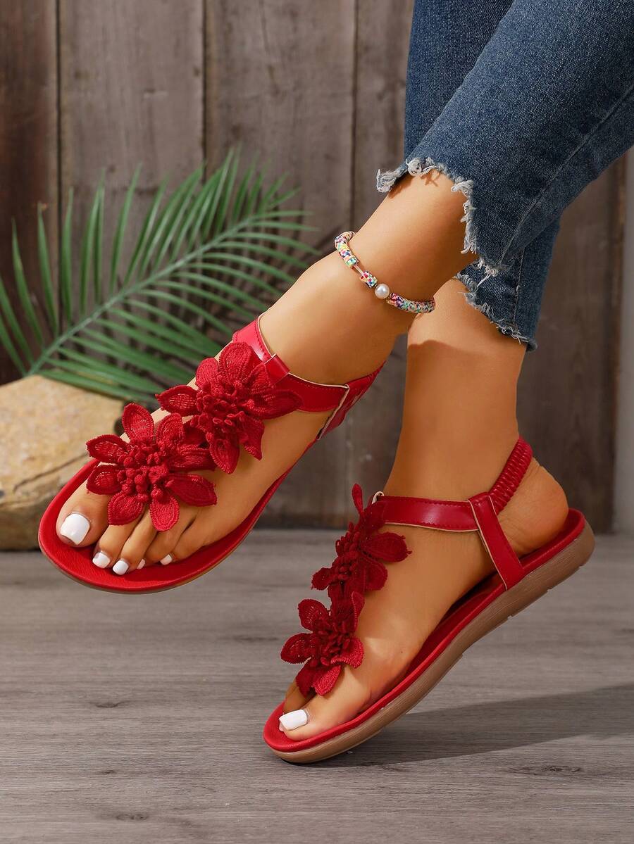 Alina | Floral Orthopedic Sandals