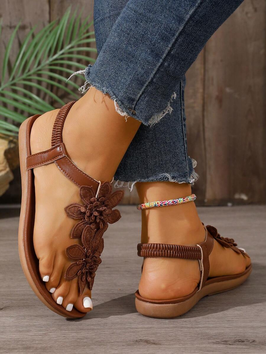 Alina | Floral Orthopedic Sandals