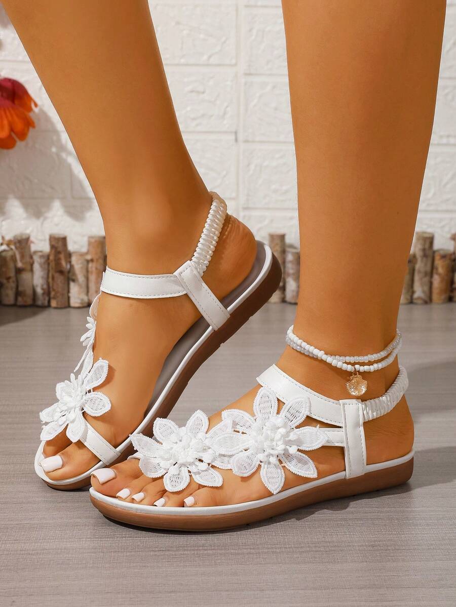 Alina | Floral Orthopedic Sandals