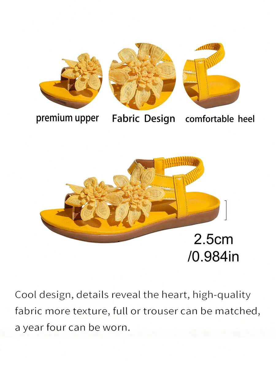 Alina | Floral Orthopedic Sandals