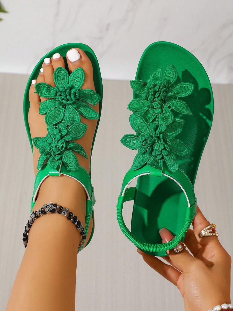 Alina | Floral Orthopedic Sandals