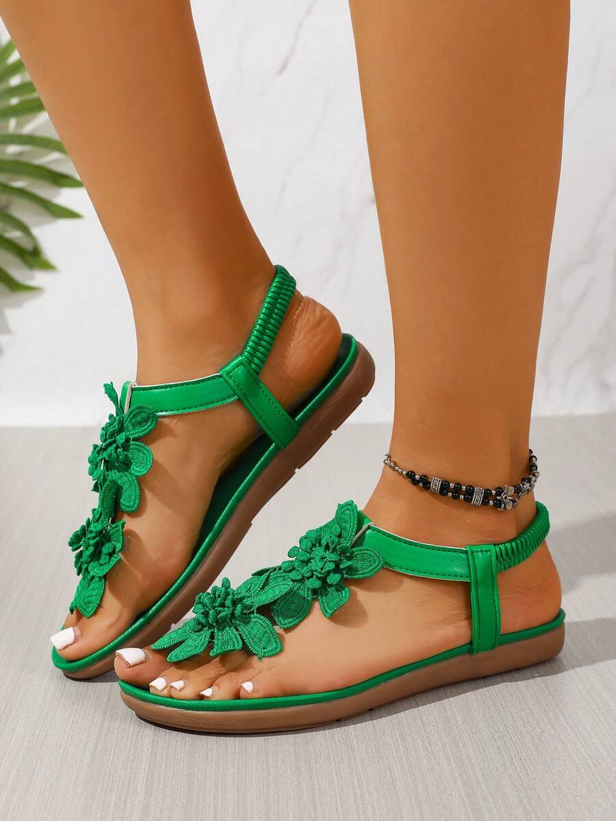 Alina | Floral Orthopedic Sandals
