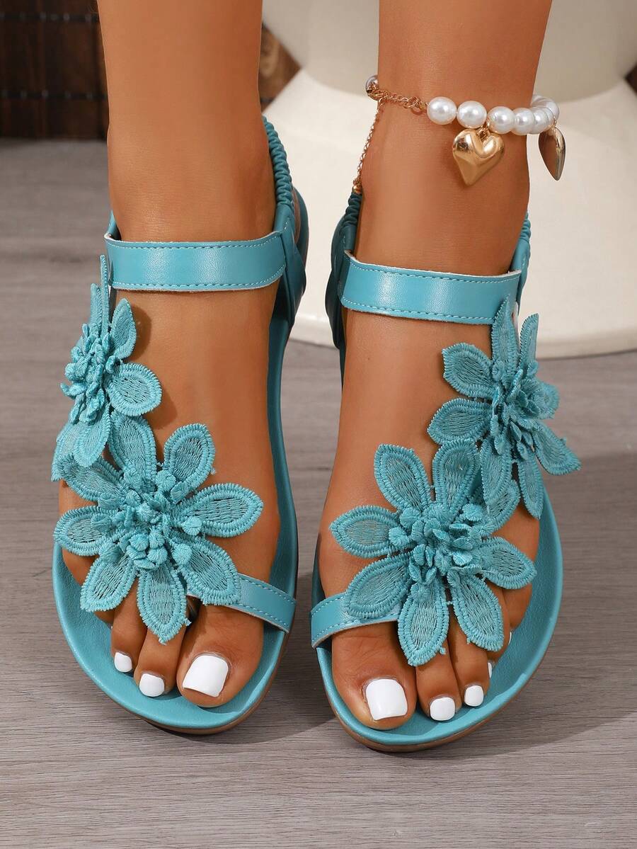 Alina | Floral Orthopedic Sandals
