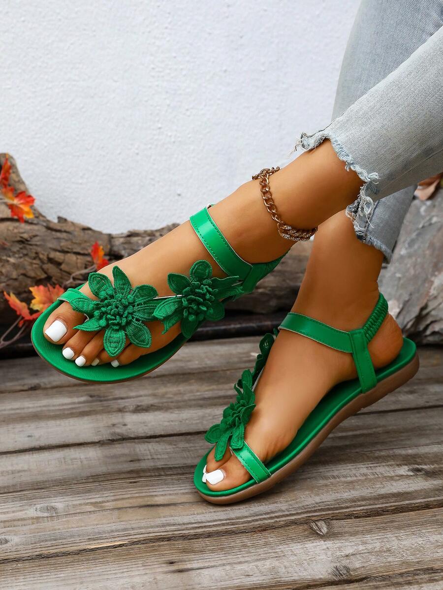 Alina | Floral Orthopedic Sandals