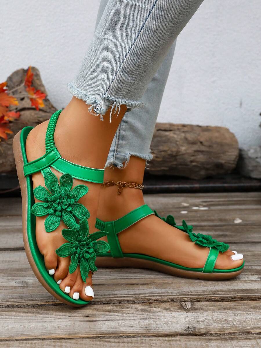 Alina | Floral Orthopedic Sandals