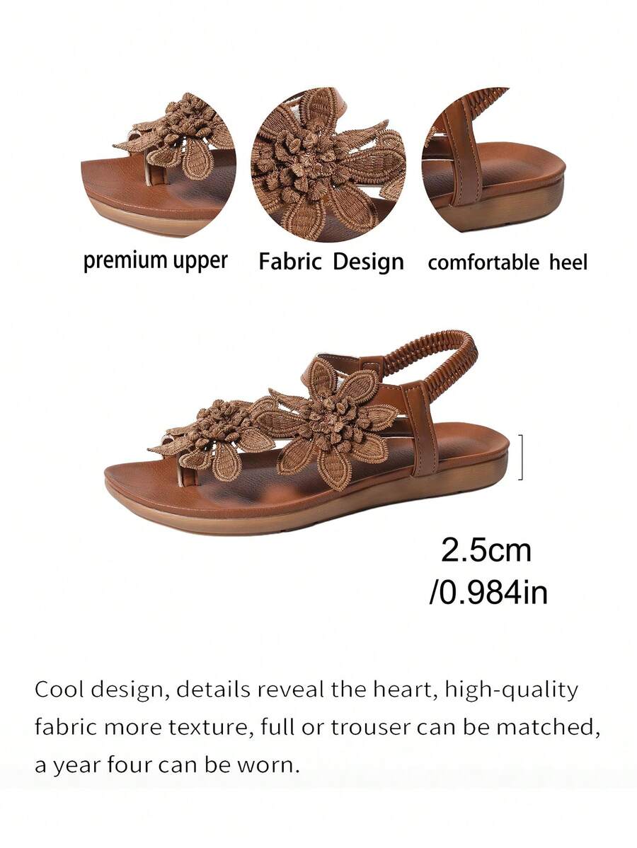 Alina | Floral Orthopedic Sandals