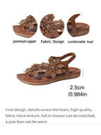 Alina | Floral Orthopedic Sandals