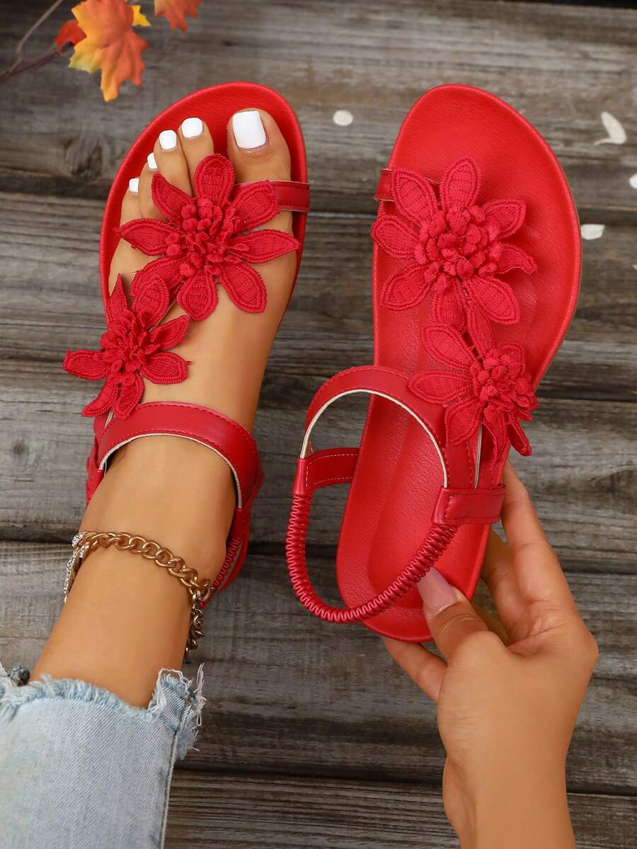 Alina | Floral Orthopedic Sandals