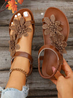 Alina | Floral Orthopedic Sandals
