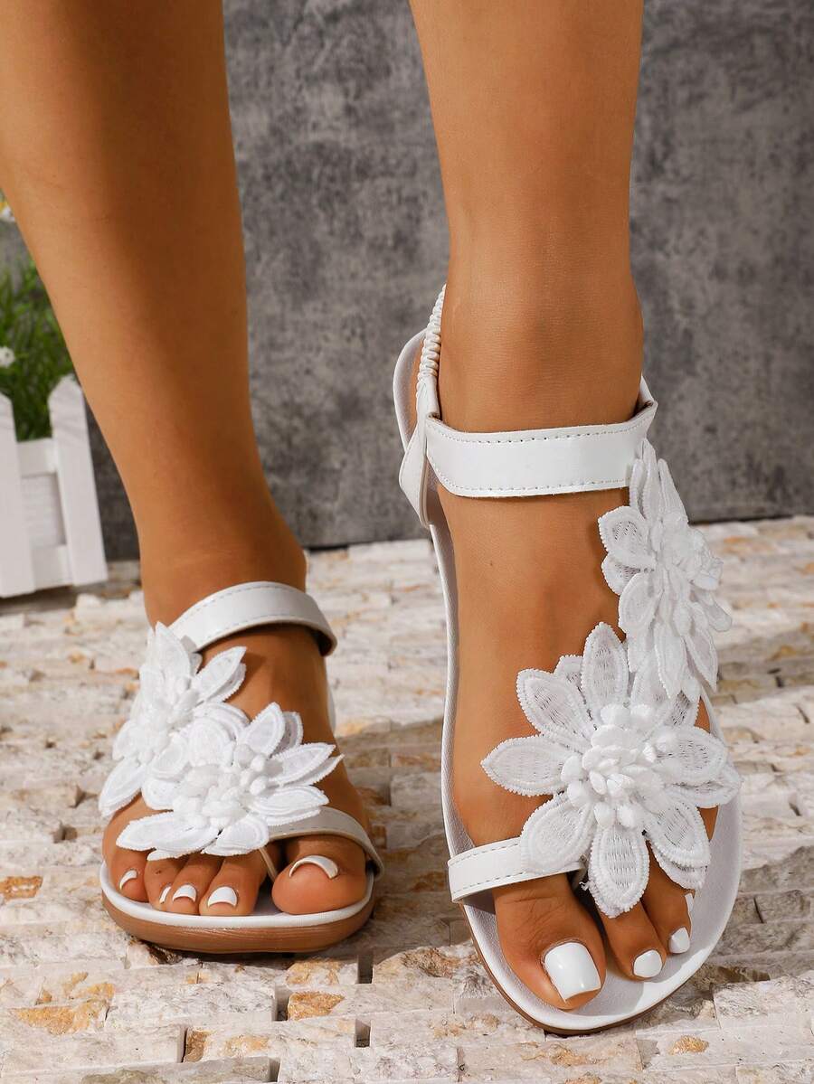 Alina | Floral Orthopedic Sandals
