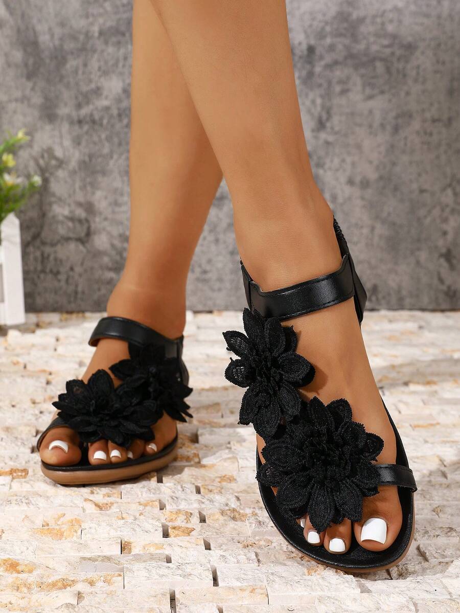 Alina | Floral Orthopedic Sandals