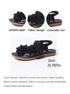Alina | Floral Orthopedic Sandals