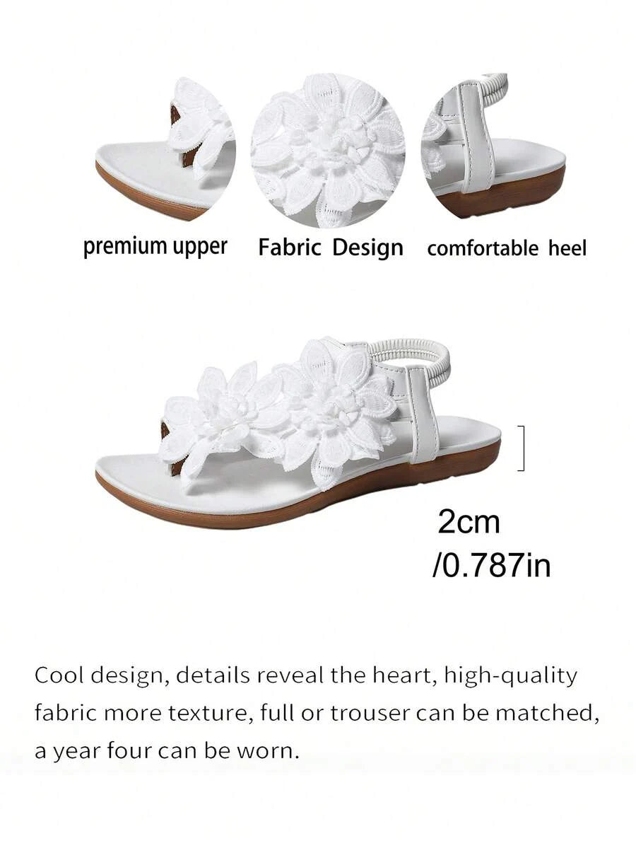 Alina | Floral Orthopedic Sandals