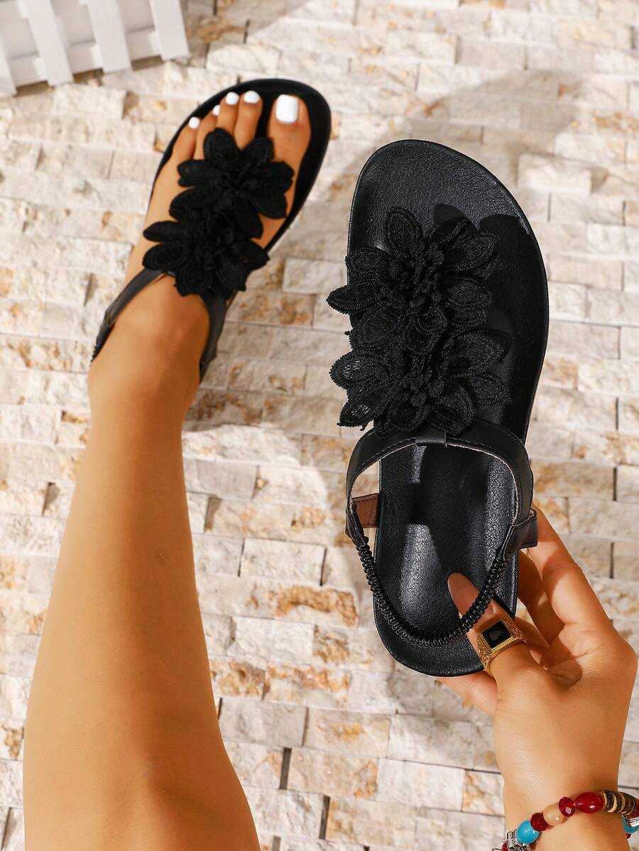 Alina | Floral Orthopedic Sandals