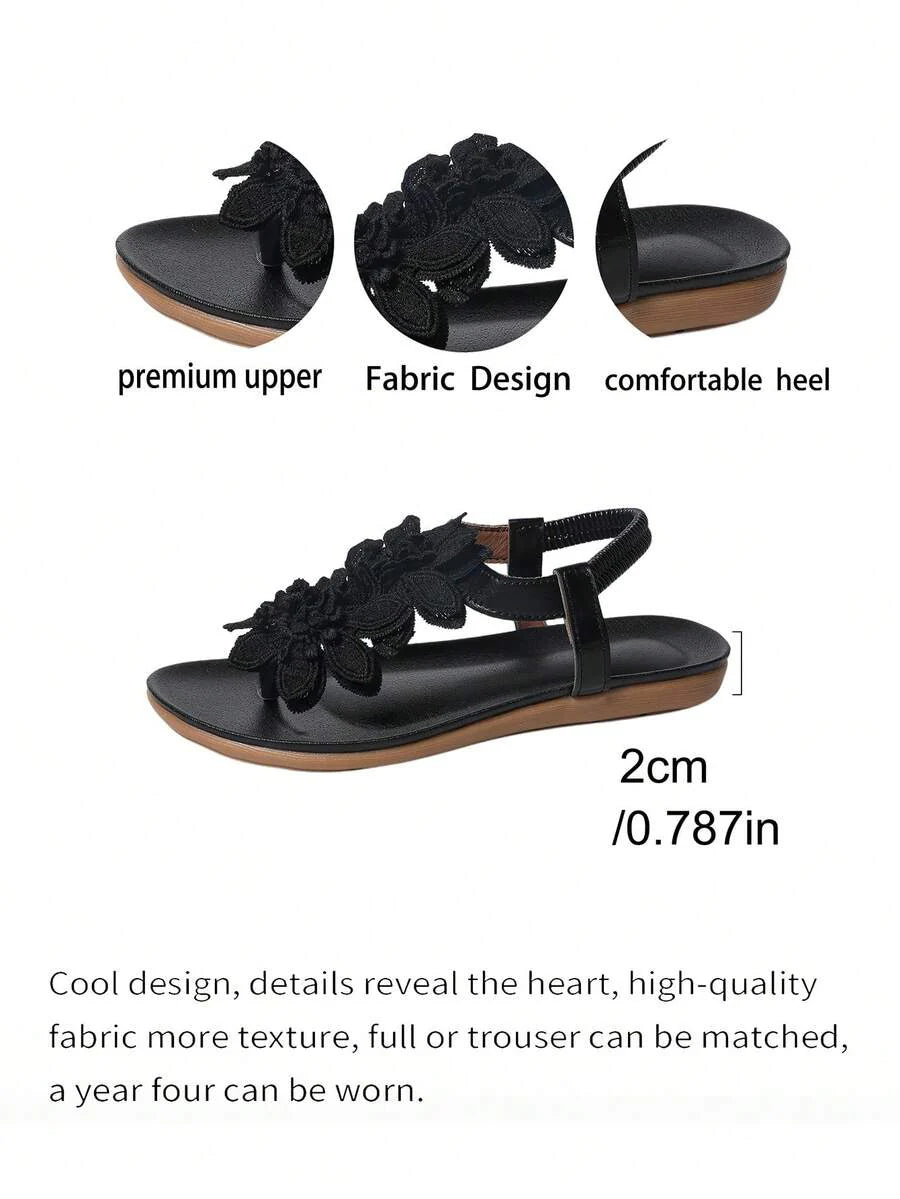 Alina | Floral Orthopedic Sandals