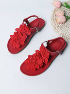 Alina | Floral Orthopedic Sandals