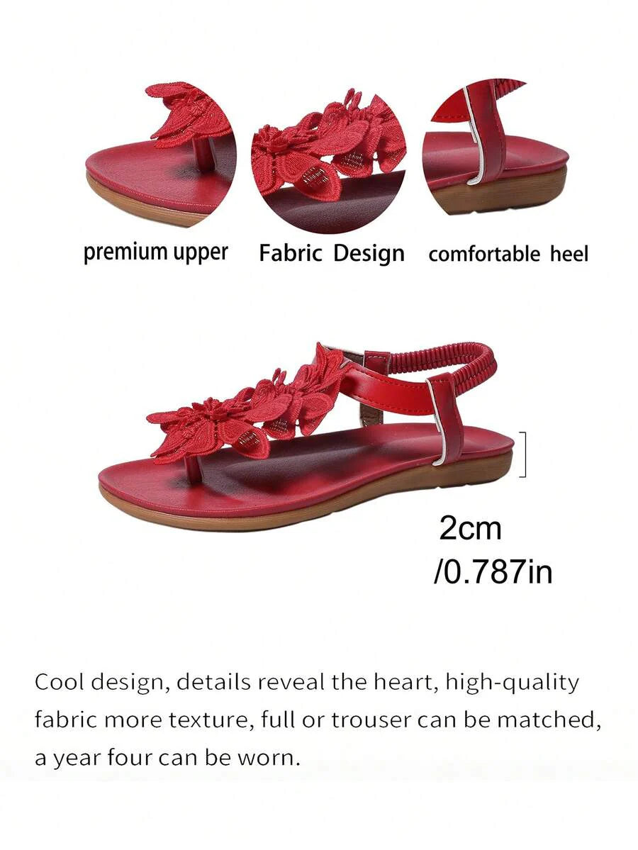 Alina | Floral Orthopedic Sandals