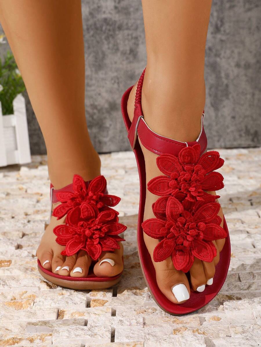 Alina | Floral Orthopedic Sandals