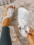 Alina | Floral Orthopedic Sandals