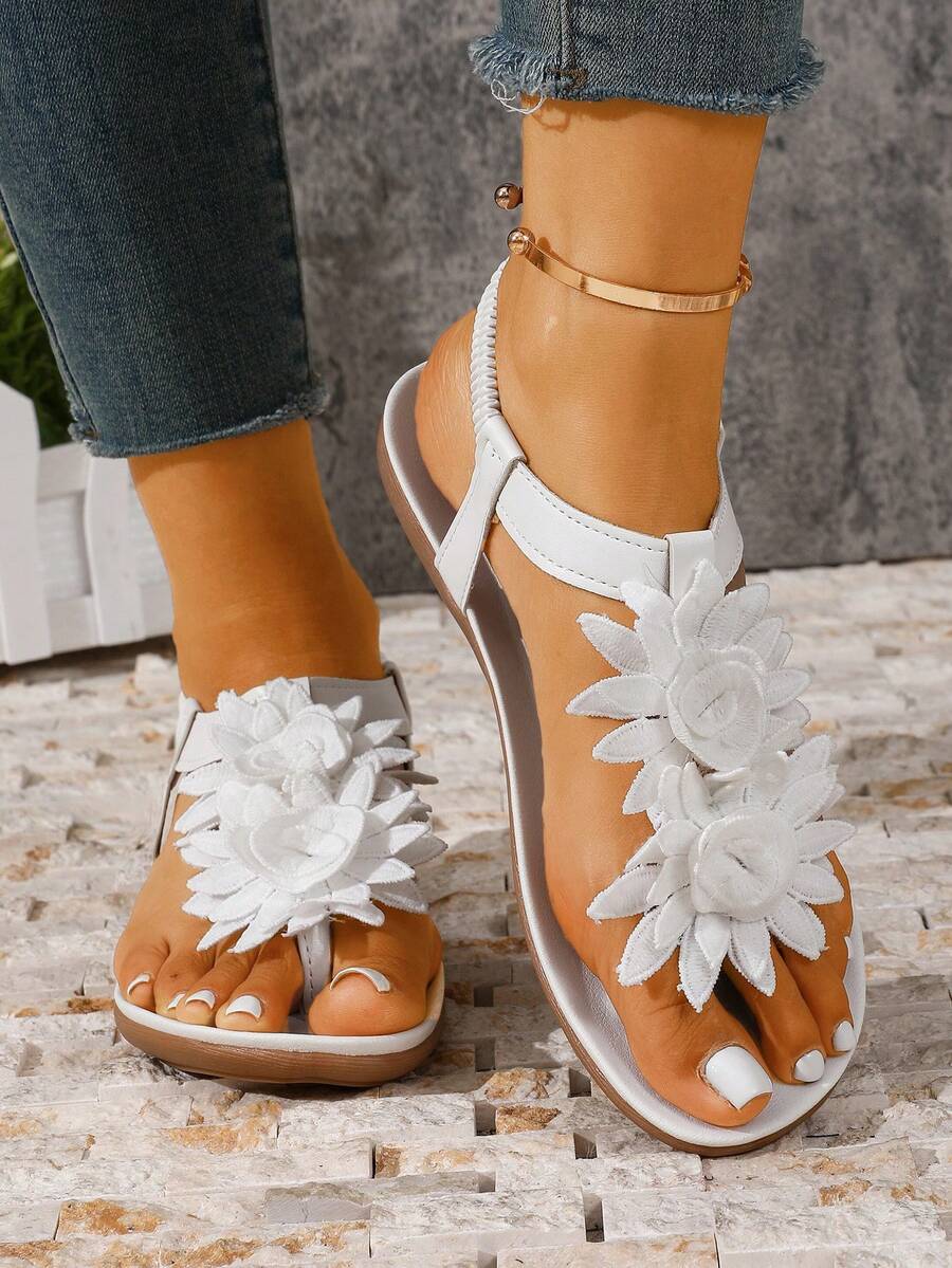 Alina | Floral Orthopedic Sandals
