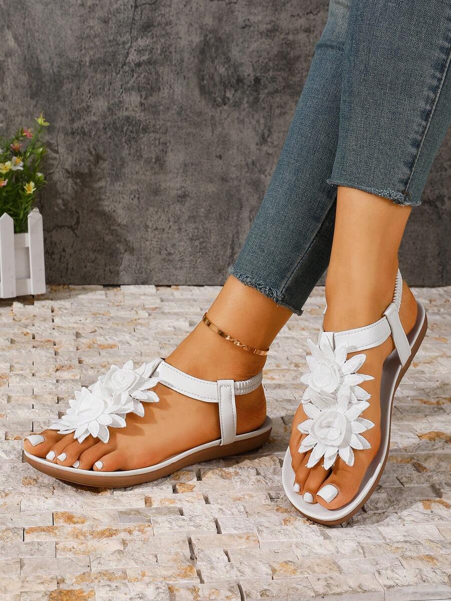 Alina | Floral Orthopedic Sandals
