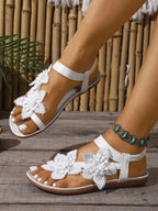 Alina | Floral Orthopedic Sandals