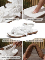 Alina | Floral Orthopedic Sandals