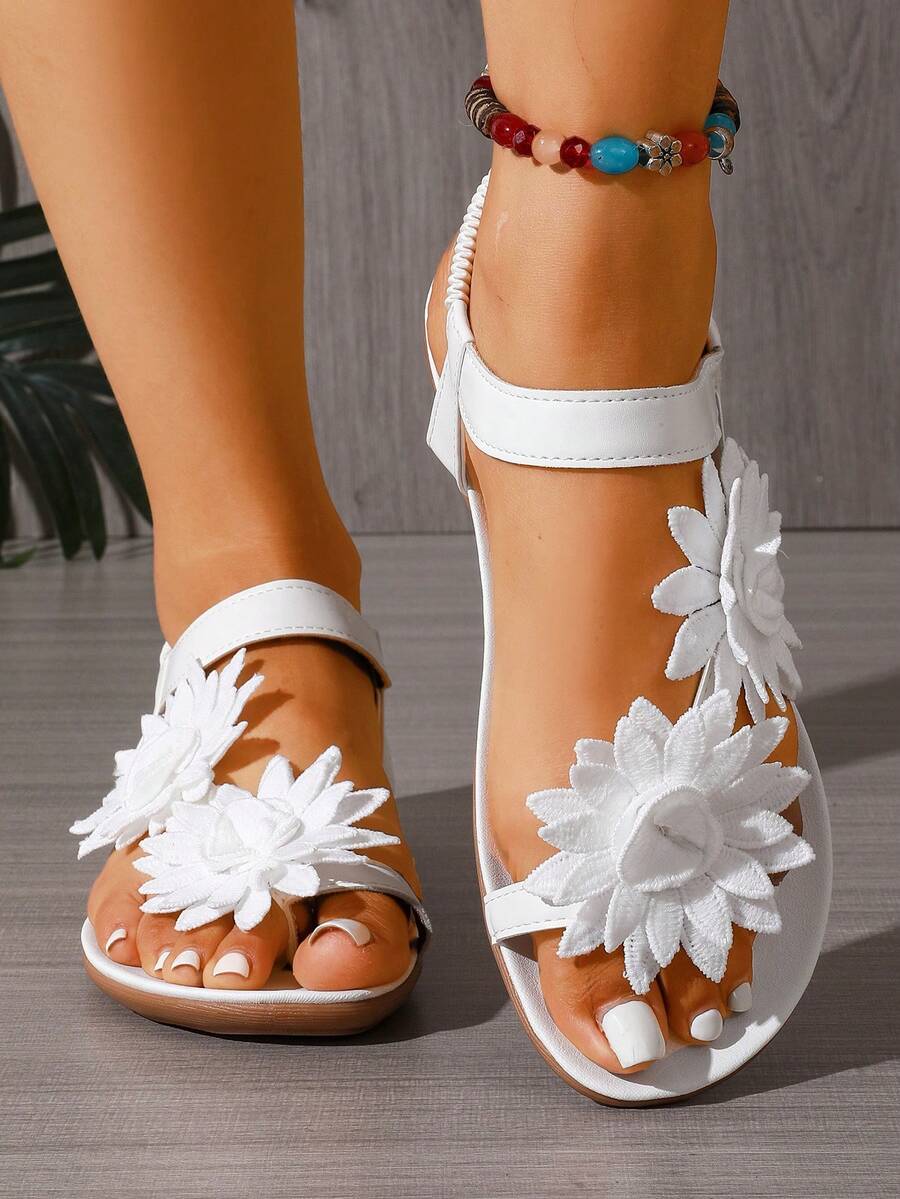 Alina | Floral Orthopedic Sandals