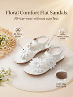 Alina | Floral Orthopedic Sandals
