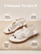 Alina | Floral Orthopedic Sandals