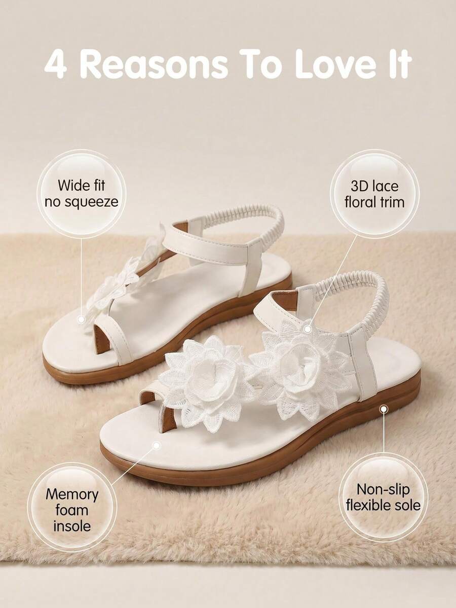 Alina | Floral Orthopedic Sandals