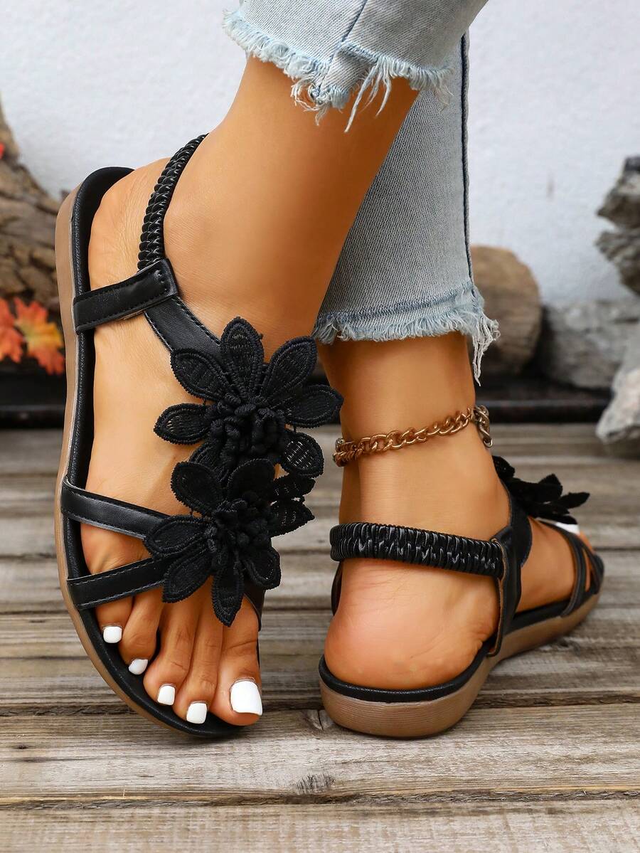 Alina | Floral Orthopedic Sandals