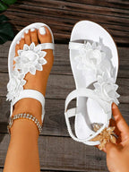 Alina | Floral Orthopedic Sandals