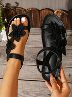 Alina | Floral Orthopedic Sandals