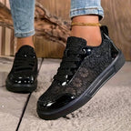 Velia | Floral Lace Sneakers