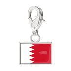 Flag & Map Charms Set