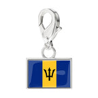 Flag & Map Charms Set