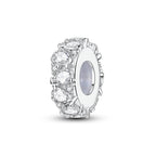 Clear Sparkle Spacer Charm