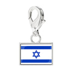 Flag & Map Charms Set