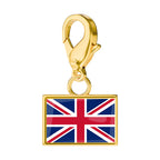 Flag & Map Charms Set