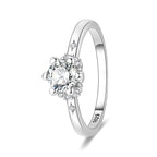 Classic Halo Round Cut Sparkle Ring