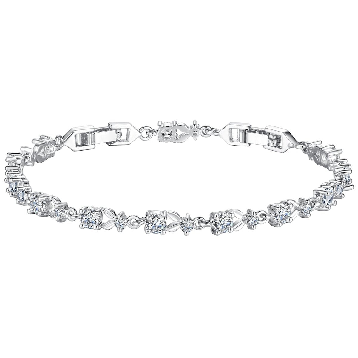 Colorful Crystal Tennis Chain Bracelet
