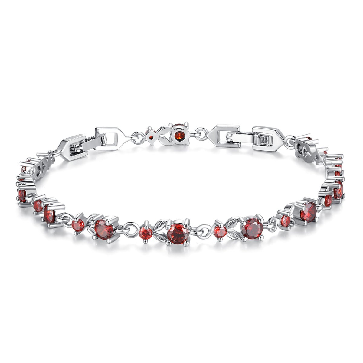 Colorful Crystal Tennis Chain Bracelet