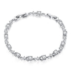 Colorful Crystal Tennis Chain Bracelet